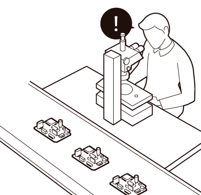 Monitoring quality variations during mass production